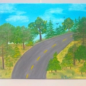 🎁Oil Painting "Road To Nowhere"